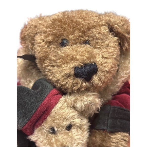 Vintage Plush Christmas Boyd Bear Papa and Noelle Set - Picture 7 of 12